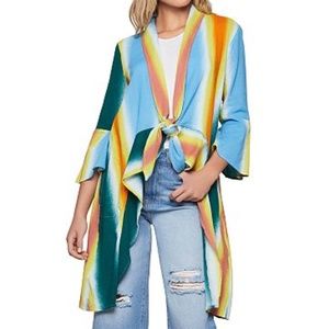 BCBGeneration Faded Stripe Kimono
